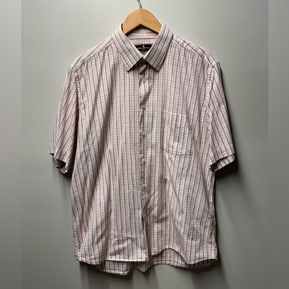 Ted Lapidus Plaid Shirt